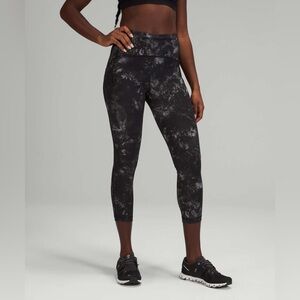 Lululemon Swift Speed‎ High-Rise Tight 25" Aquila Black Multi